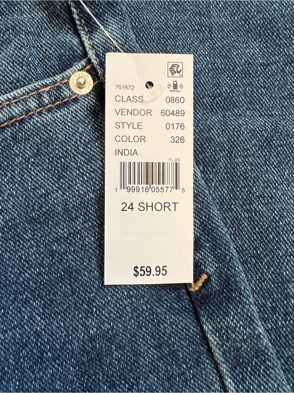Pacsun Low rise Wide Leg Women’s Jeans Dark blue wash - Picture 3 of 8